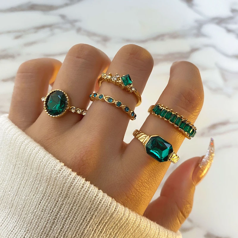 6 pcs ring set