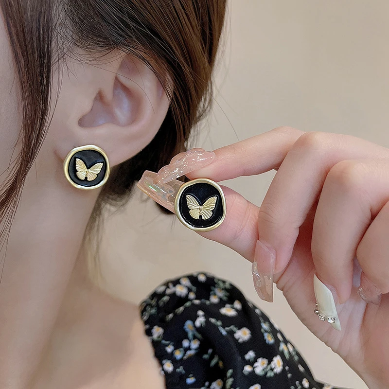 butterfly earring