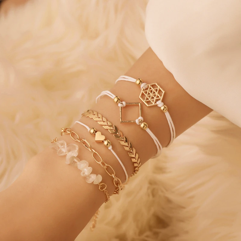 6 pcs bracelet set