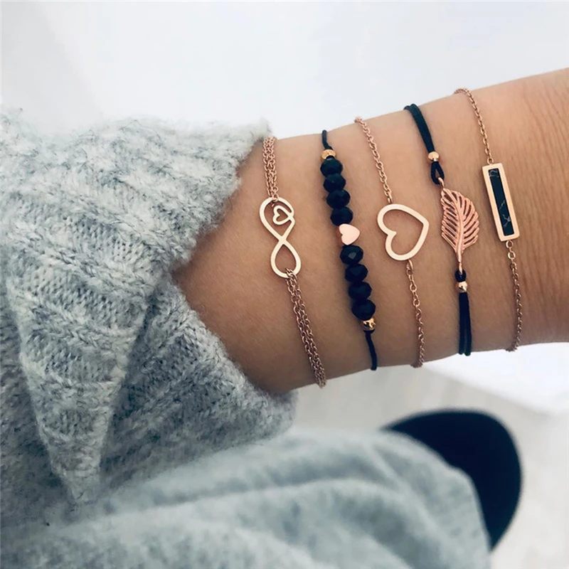 5 pcs bracelet set