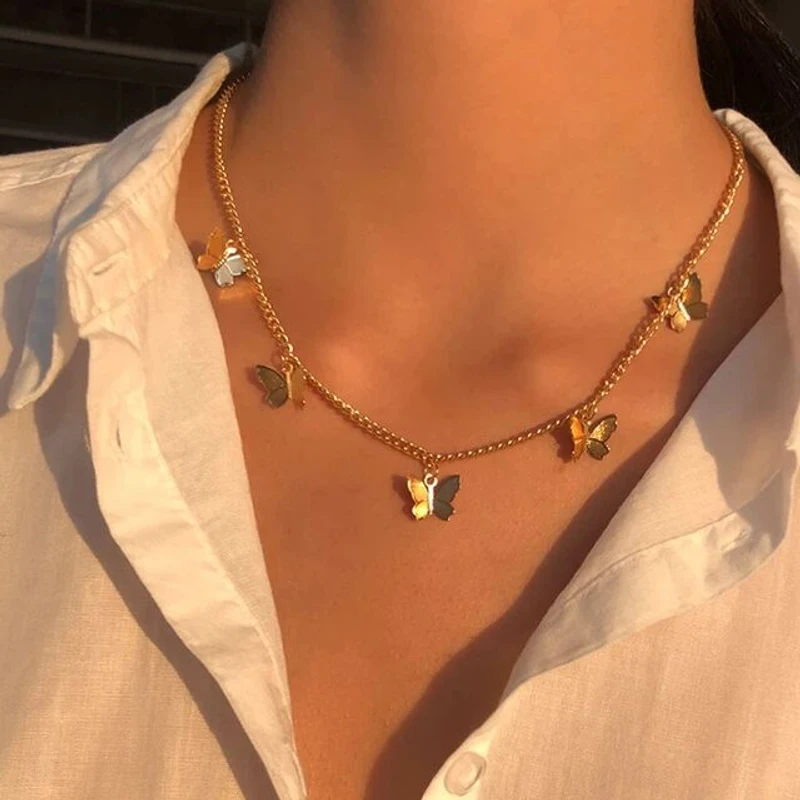 Butterfly necklace