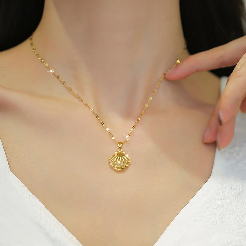 mermaid pearl necklace