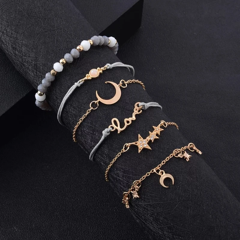 6 pcs bracelet set