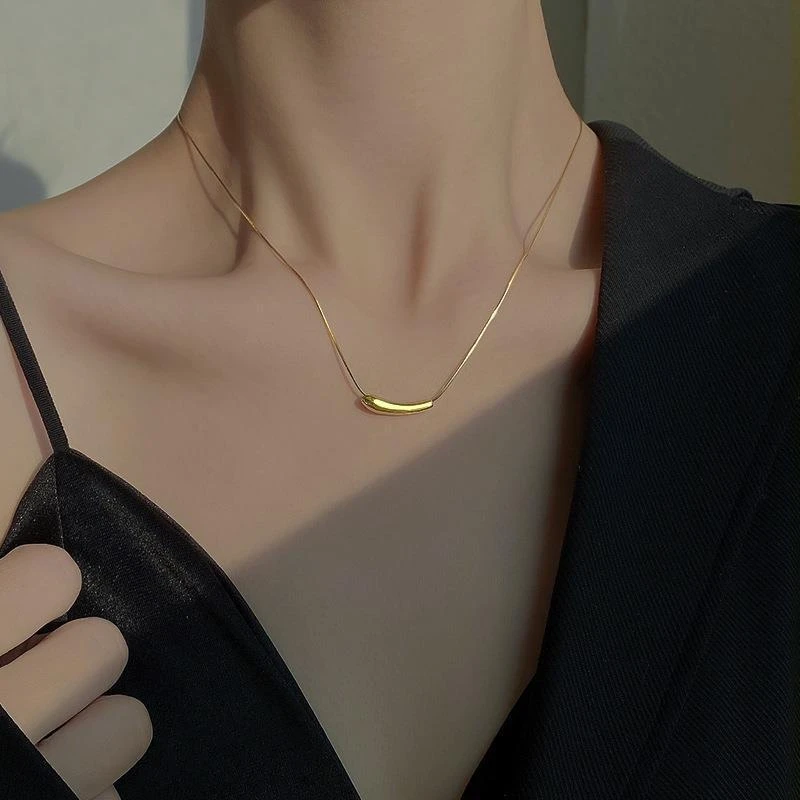 Korean stainless steel necklace