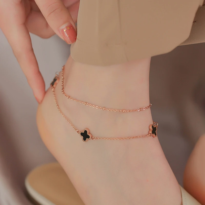 Korean stainless steel anklet - Image 3