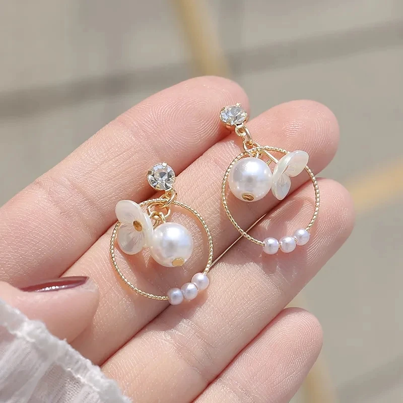 2 pcs flower earring