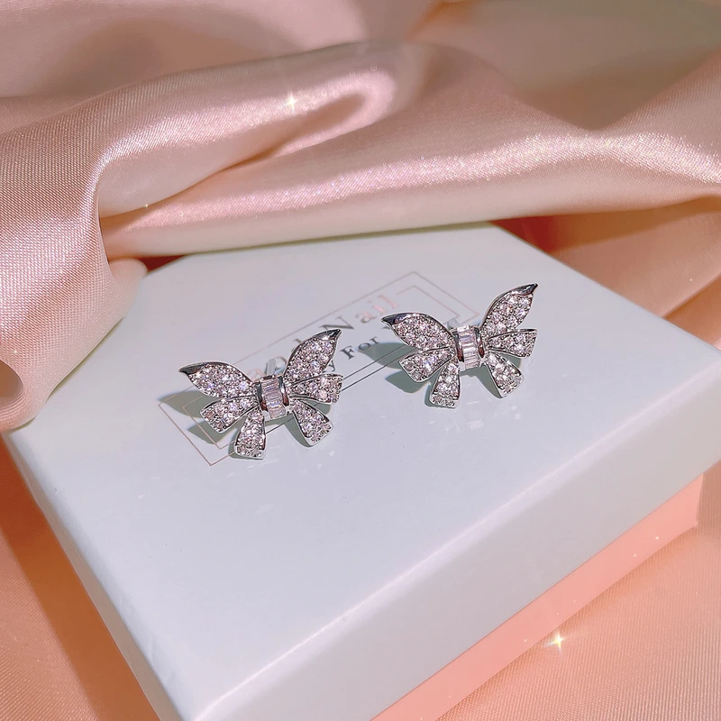 butterfly necklace earring &adjustable ring