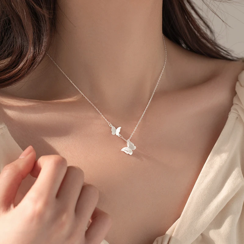 Butterfly Stainless steel necklace