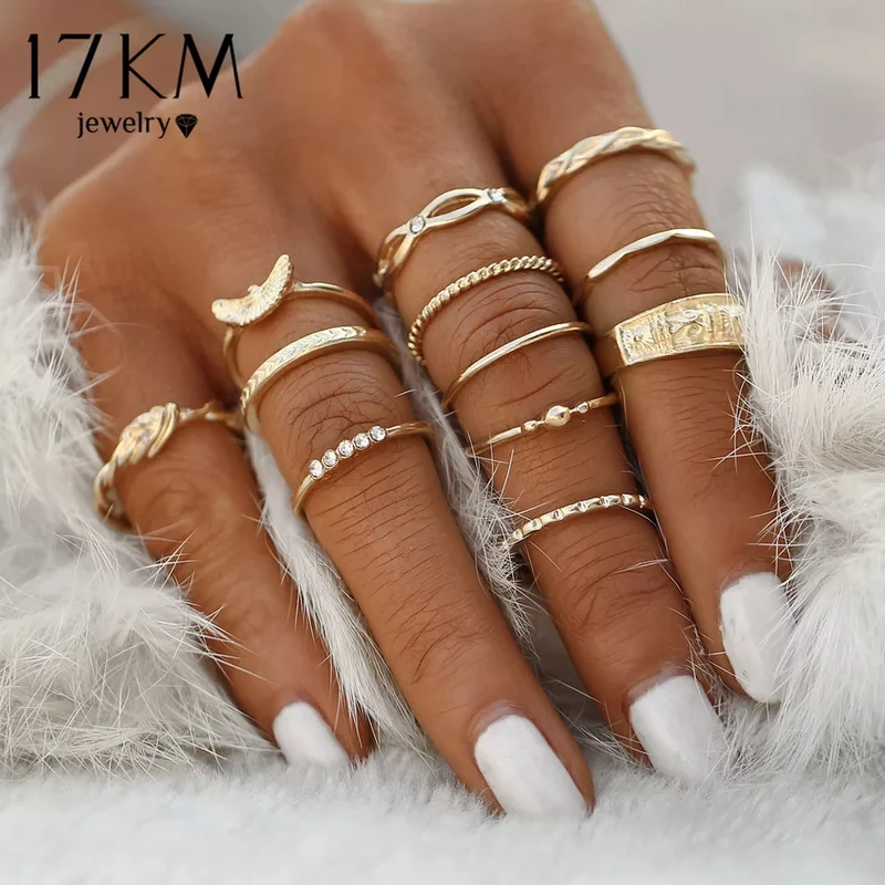 12 pcs ring set