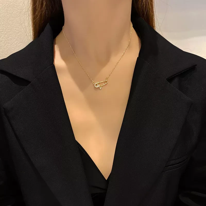 Korean stainless steel necklace