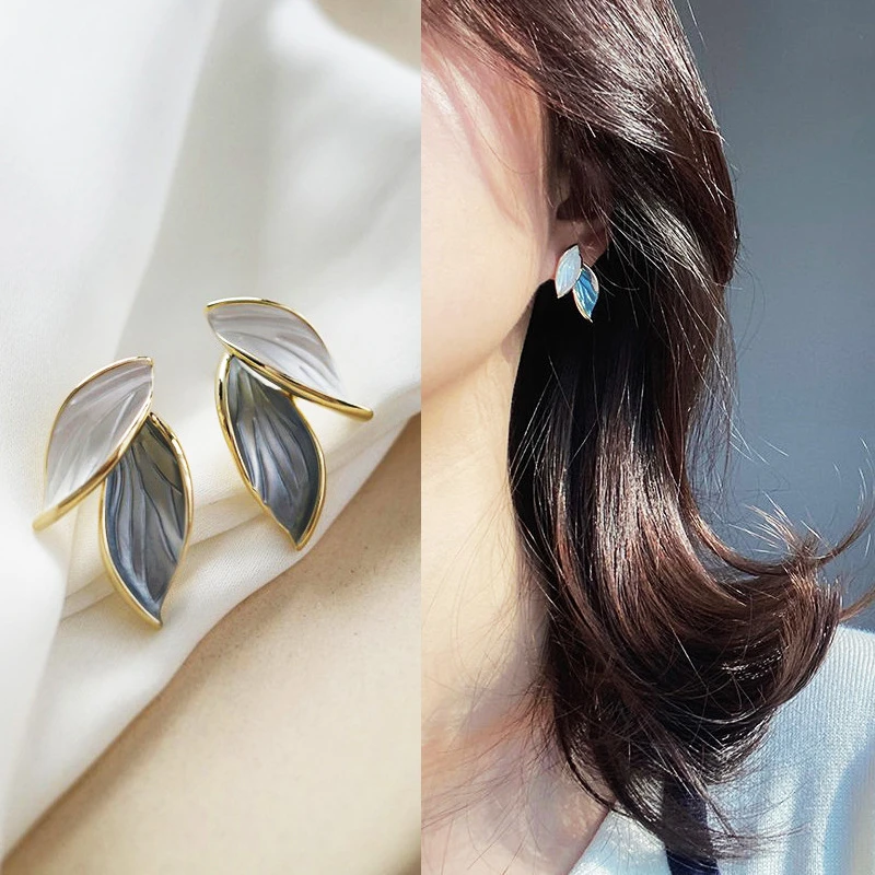 leaf earring